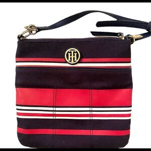 [Tommy Hilfiger] Red, White, Blue Canvas Crossbody Bag ♥️🤍💙
